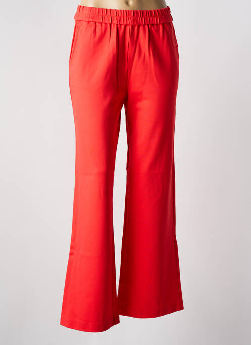 Pantalon large rouge ZILCH pour femme