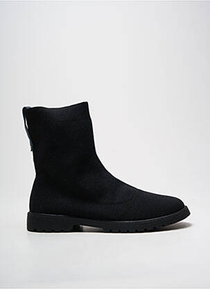 Bottines/boots talon bas talon plat jusqu'à 3cm noir YAYA femme