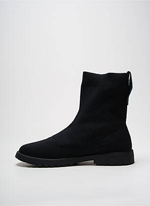Bottines/boots talon bas talon plat jusqu'à 3cm noir YAYA femme
