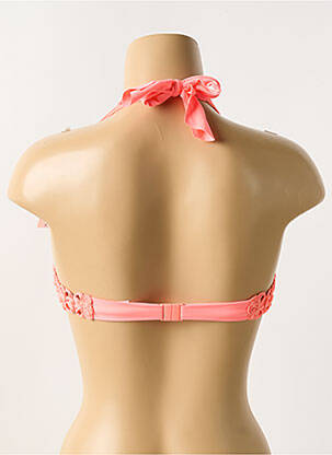 Haut de maillot de bain haut bandeau haut bandeau orange NICOLE OLIVIER femme