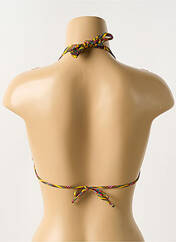 Haut de maillot de bain jaune ANTIGEL pour femme seconde vue