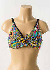 Haut de maillot de bain noir ANTIGEL pour femme seconde vue