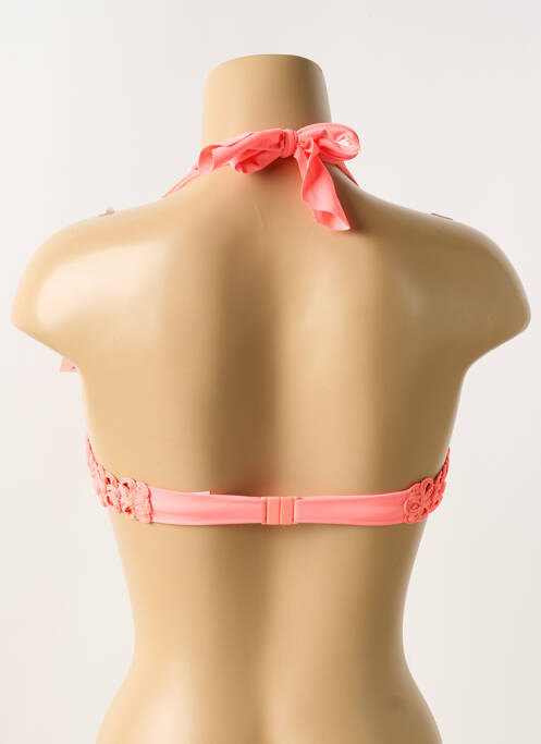 Haut de maillot de bain haut bandeau haut bandeau orange NICOLE OLIVIER femme