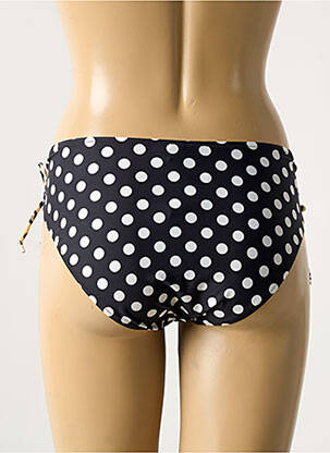 Bas de maillot de bain stretch culotte noir ANTIGEL femme