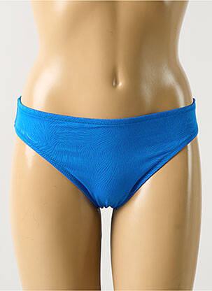 Bas de maillot de bain stretch culotte bleu ANTIGEL femme