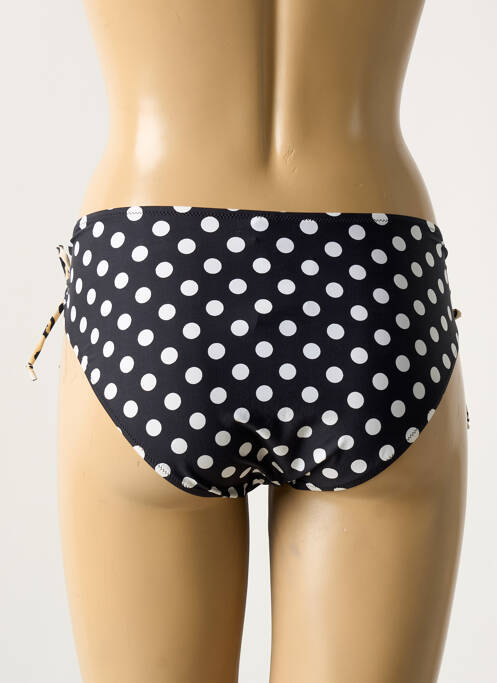 Bas de maillot de bain stretch culotte noir ANTIGEL femme