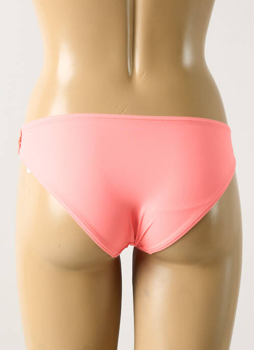 Bas de maillot de bain stretch culotte orange NICOLE OLIVIER femme