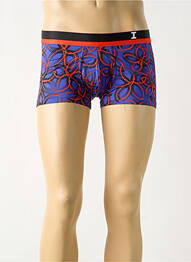 Boxer imprimé fantaisie bleu IMPETUS homme