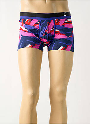 Boxer imprimé fantaisie violet IMPETUS homme