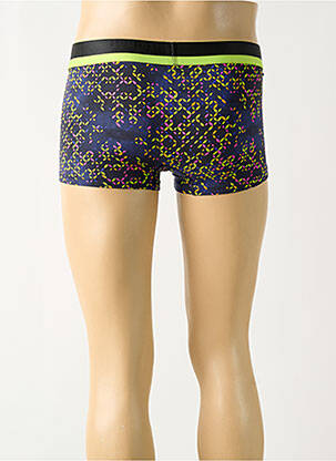 Boxer imprimé fantaisie bleu IMPETUS homme