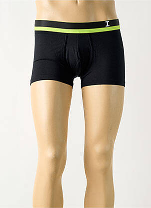 Boxer imprimé fantaisie noir IMPETUS homme
