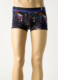 Boxer imprimé fantaisie noir IMPETUS homme