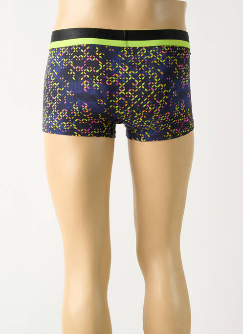 Boxer imprimé fantaisie bleu IMPETUS homme