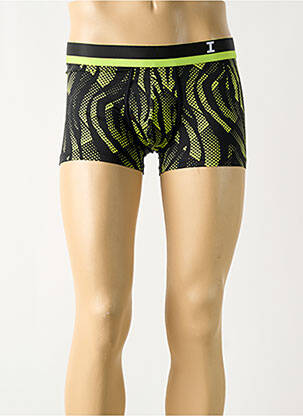 Boxer imprimé fantaisie noir IMPETUS homme