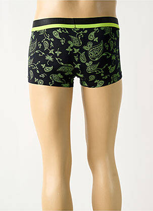 Boxer imprimé fantaisie noir IMPETUS homme
