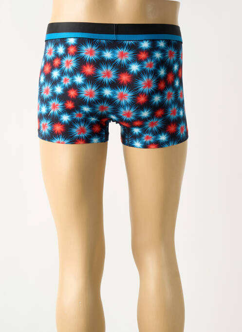 Boxer imprimé fantaisie bleu IMPETUS homme
