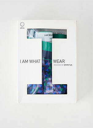 Boxer bleu IMPETUS pour homme