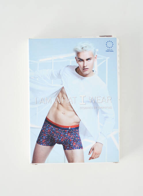 Boxer bleu IMPETUS pour homme