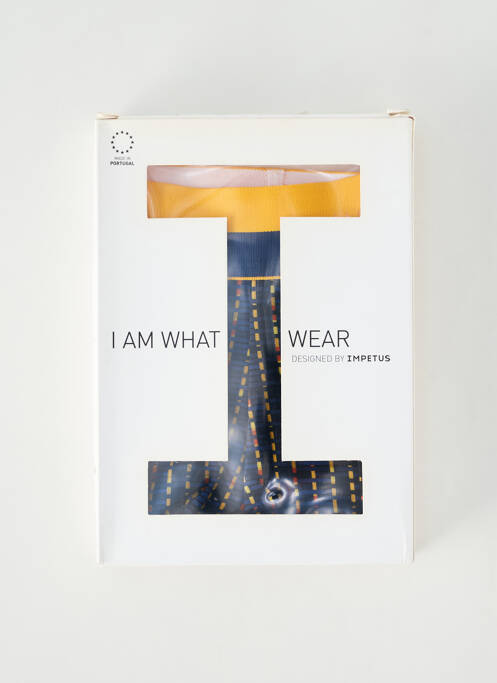 Boxer bleu IMPETUS pour homme