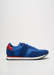 Baskets bout rond bout rond bleu SAINT TROPEZ homme