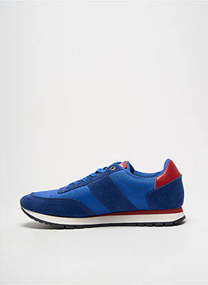 Baskets bout rond bout rond bleu SAINT TROPEZ homme