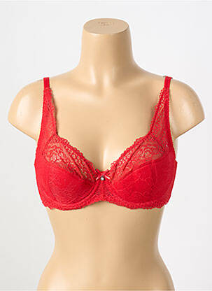 Soutien-gorge haut soutien-gorge balconnet haut soutien-gorge balconnet rouge GORTEKS femme