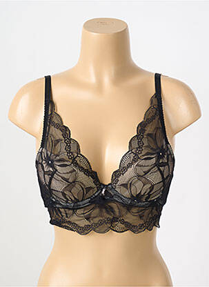 Soutien-gorge haut soutien-gorge push-up haut soutien-gorge push-up noir GORTEKS femme