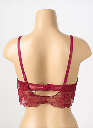 Soutien-gorge haut soutien-gorge push-up haut soutien-gorge push-up rouge GORTEKS femme