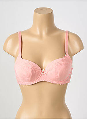 Soutien-gorge haut soutien-gorge balconnet haut soutien-gorge balconnet rose GORTEKS femme