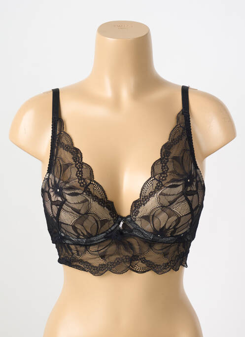 Soutien-gorge haut soutien-gorge push-up haut soutien-gorge push-up noir GORTEKS femme