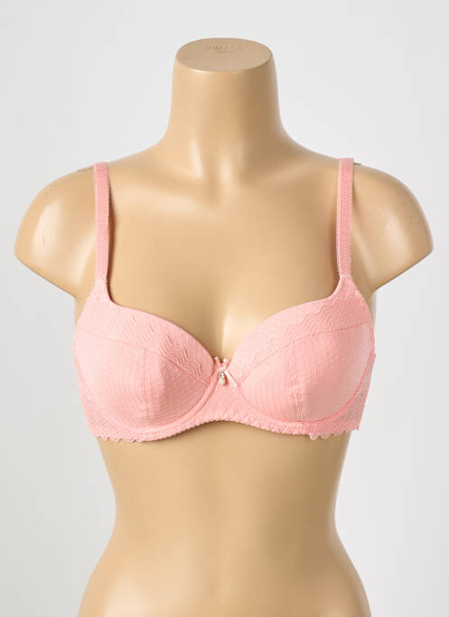 Soutien-gorge haut soutien-gorge balconnet haut soutien-gorge balconnet rose GORTEKS femme