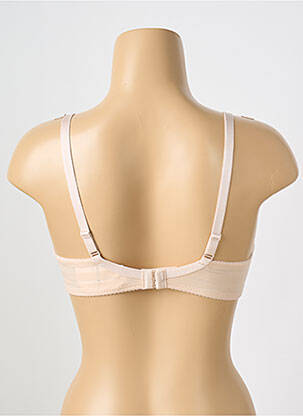 Soutien-gorge effet matière satinée haut soutien-gorge balconnet rose GORTEKS femme