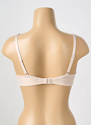 Soutien-gorge effet matière satinée haut soutien-gorge balconnet rose GORTEKS femme