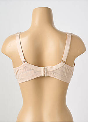 Soutien-gorge effet matière satinée haut soutien-gorge moulé rose GORTEKS femme