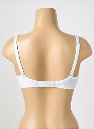 Soutien-gorge légère et transparente haut soutien-gorge moulé blanc GORTEKS femme