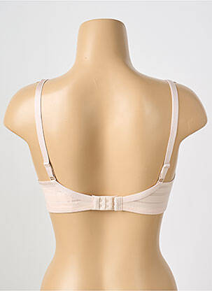 Soutien-gorge effet matière satinée haut soutien-gorge moulé rose GORTEKS femme