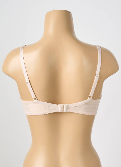 Soutien-gorge effet matière satinée haut soutien-gorge balconnet rose GORTEKS femme
