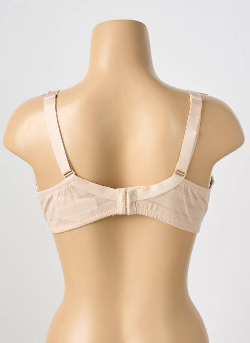 Soutien-gorge effet matière satinée haut soutien-gorge moulé rose GORTEKS femme