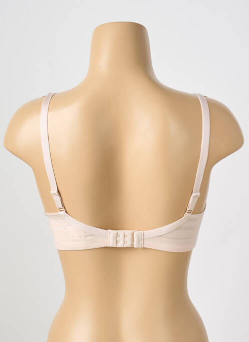 Soutien-gorge effet matière satinée haut soutien-gorge moulé rose GORTEKS femme
