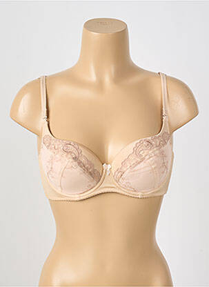 Soutien-gorge broderie haut soutien-gorge emboitant chair GORTEKS femme