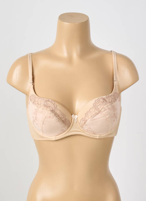 Soutien-gorge broderie haut soutien-gorge emboitant chair GORTEKS femme