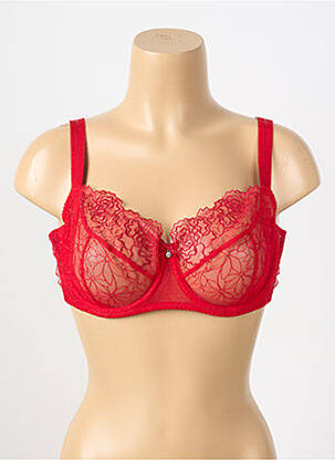 Soutien-gorge haut soutien-gorge balconnet haut soutien-gorge balconnet rouge GORTEKS femme