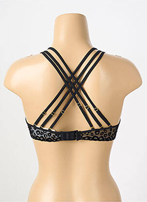 Soutien-gorge sans armature haut soutien-gorge emboitant noir GORTEKS femme