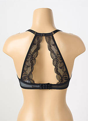 Soutien-gorge légère et transparente haut soutien-gorge emboitant noir GORTEKS femme