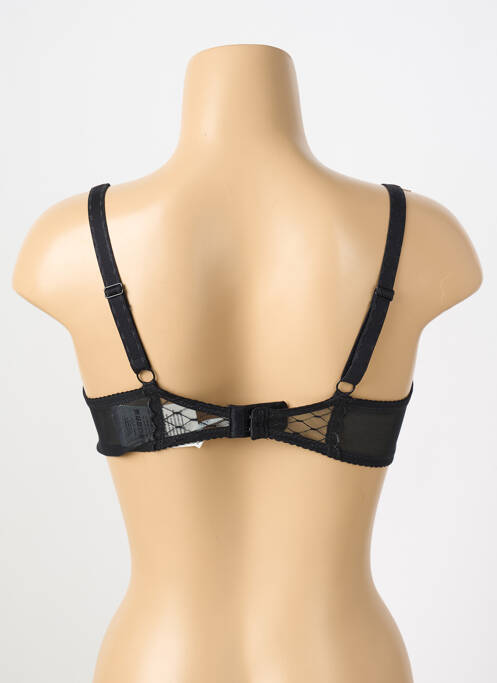 Soutien-gorge légère et transparente haut soutien-gorge emboitant noir GORTEKS femme