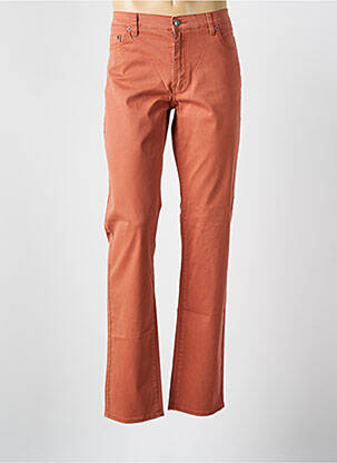 Pantalon droit stretch taille normale orange JOST homme