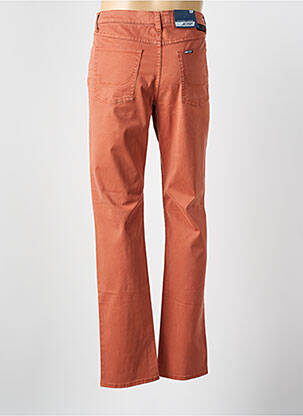 Pantalon droit stretch taille normale orange JOST homme