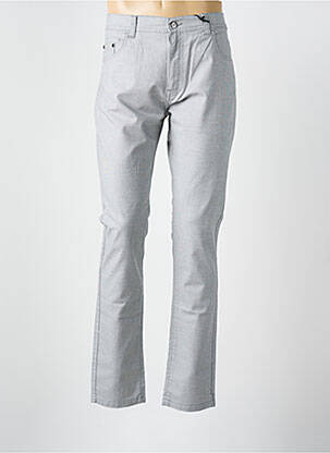 Pantalon droit stretch taille normale gris IMPAQT homme