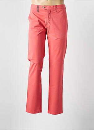 Pantalon chino stretch taille normale rouge FLORENTINO homme