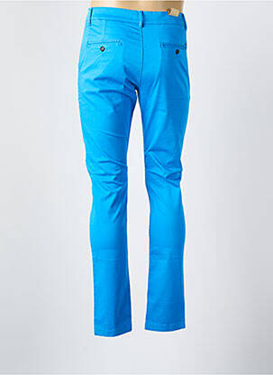 Pantalon chino stretch taille normale bleu IMPAQT homme